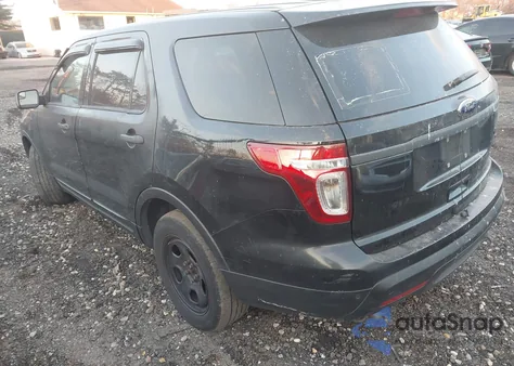 2015 Ford Explorer Police Interceptor из США, поврежденный, VIN 1FM5K8AR8FGA15918